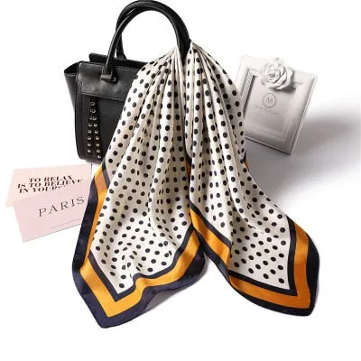 Nellou Luxury Brand Silk Scarf