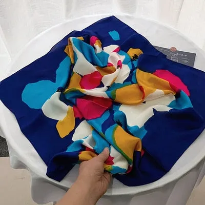 Nellou Luxury Brand Silk Scarf
